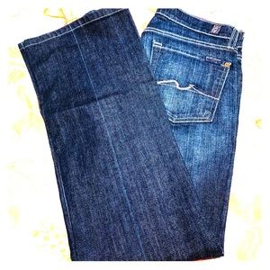 7 for all Mankind Wide leg size 26